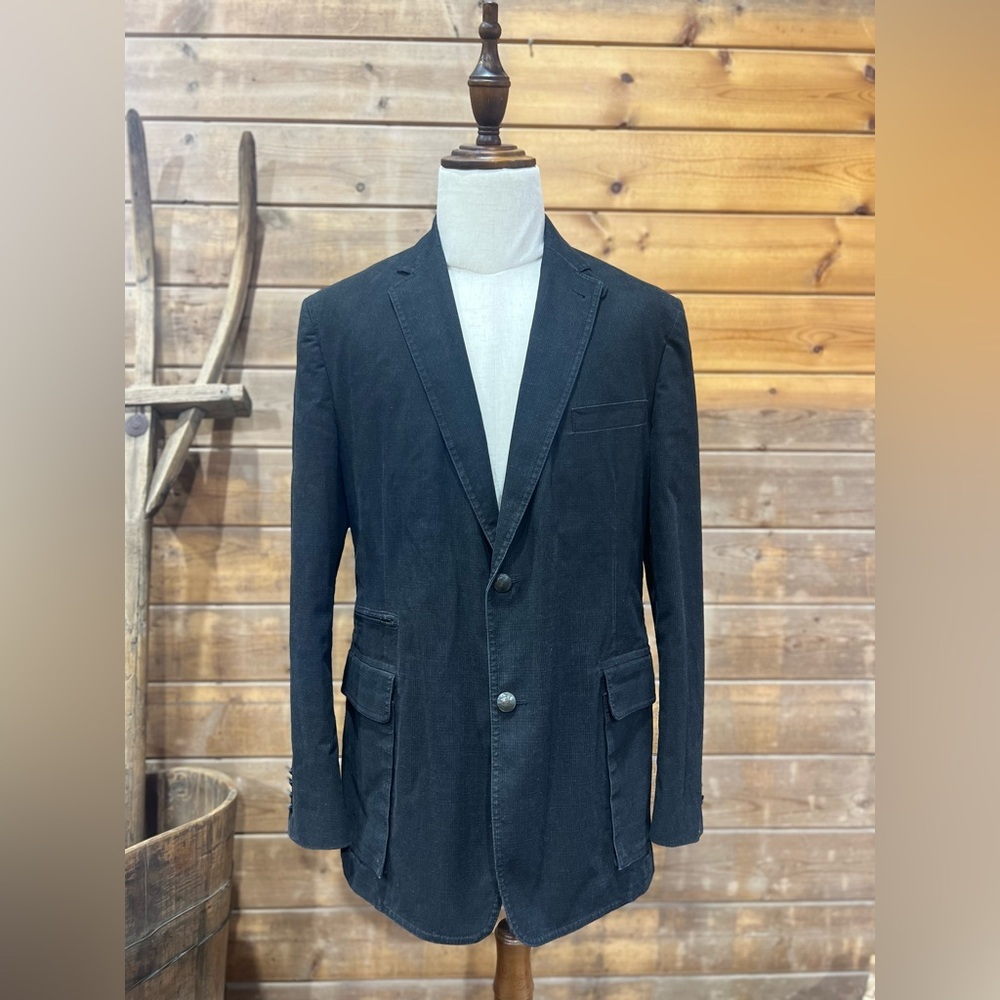 Kroon Luxury Hybrid Blazer Jacket Men’s 44R · Dual Vents · Corduroy Accents